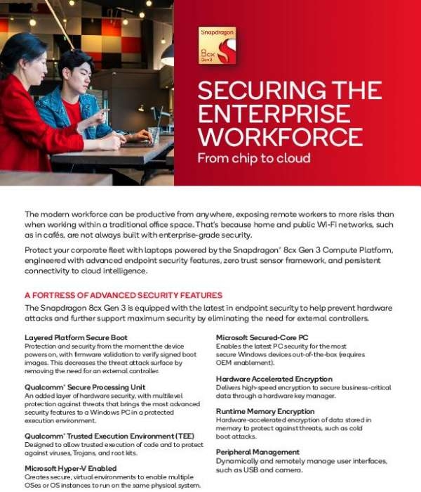 Securing the Enterprise Workforce