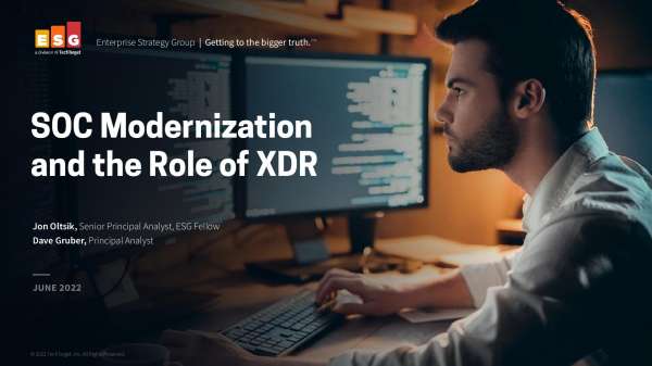 SOC Modernization and the Role of XDR