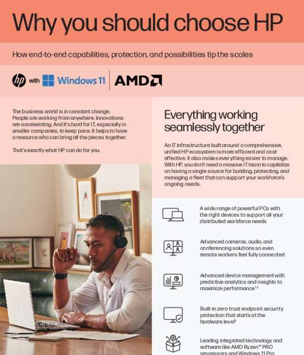 Why you should choose HP